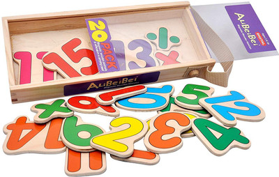 

Toyshine Magnetic Learning Numbers 123 with Case(Multicolor)