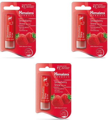 

Himalaya strawberry shine lip care(strawberry)