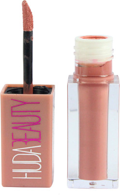 

Huda Beauty Professional Long lasting Liquid Matte Brown Colour Lipstick 9 Ml(Brown, 9 ml)