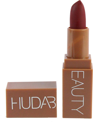 

Huda Beauty Professional Matte Long Lasting Lipstick Dark Brown Color 6 Gm(Dark Brown)