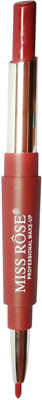 

Miss Rose Makeup Professional Lipstick & Liner 2 in 1(Light Coral)