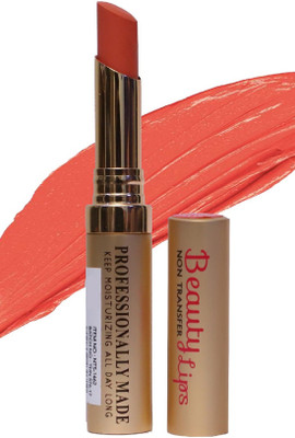 

THE LOOKS Non Transfer Matte Beauty Lips with Velvet texture(Kat Peach)