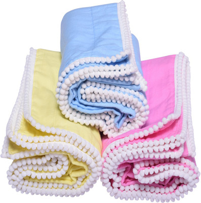 

MK HANDICRAFT Cotton Baby Sleeping Mat(Pink