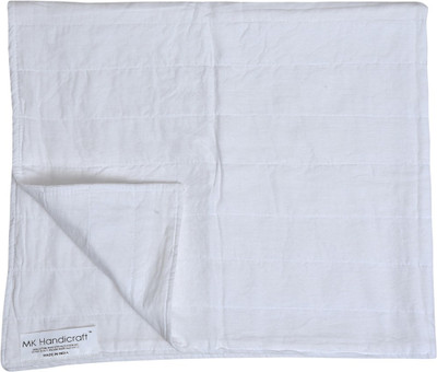 

MK HANDICRAFT Cotton Baby Sleeping Mat(White