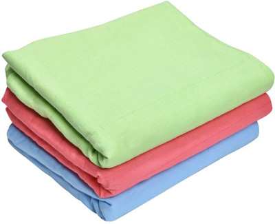 

MK HANDICRAFT Cotton Baby Sleeping Mat(Red