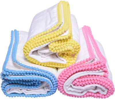 

MK HANDICRAFT Cotton Baby Sleeping Mat(White