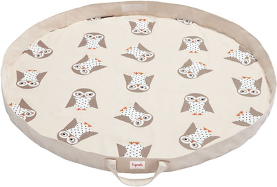 

3 Sprouts Polyester Baby Play Mat(Grey
