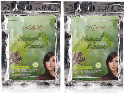 

Oxyglow Henna Rajashtani Sojat Natural Mehendi(Pack of 2)
