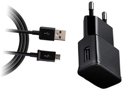 DAKRON Wall Charger Accessory Combo for InFocus Snap 4(Black)