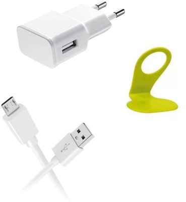 SARVIN Wall Charger Accessory Combo for Lava Z70(White)