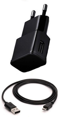 DAKRON Wall Charger Accessory Combo for Oppo F3 Plus(Black)
