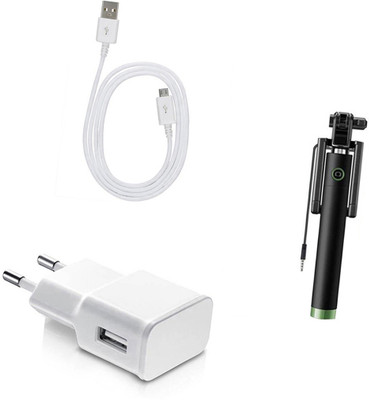 DAKRON Wall Charger Accessory Combo for Honor 7X(White)