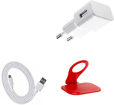 SARVIN Wall Charger Accessory Combo for Xiaomi Redmi 5A(White)