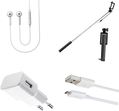 SARVIN Wall Charger Accessory Combo for Huawei Honor 9 Lite(White)