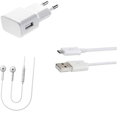 DAKRON Wall Charger Accessory Combo for Gionee X1s(White)