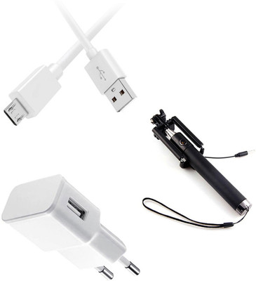 SARVIN Wall Charger Accessory Combo for Swipe Neo Power 4G(White)