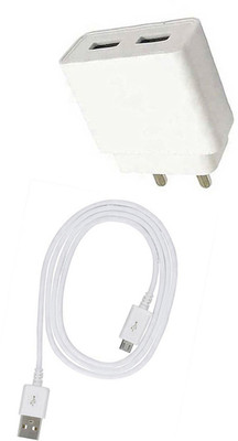 DAKRON Wall Charger Accessory Combo for Samsung Galaxy J3 Pro(White)