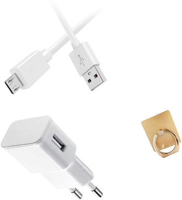 DAKRON Wall Charger Accessory Combo for Samsung Galaxy Alpha(White)