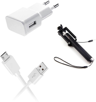 SARVIN Wall Charger Accessory Combo for iVooMi Me5(White)