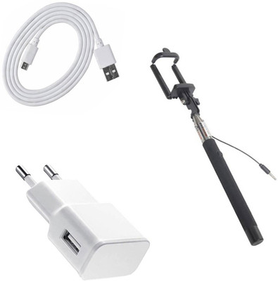 SARVIN Wall Charger Accessory Combo for Swipe Elite 4G(White)