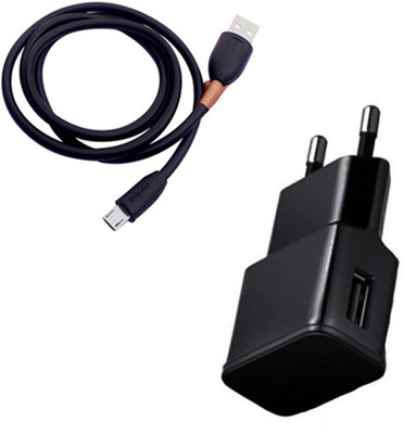 DAKRON Wall Charger Accessory Combo for Karbonn A40 Indian(Black)
