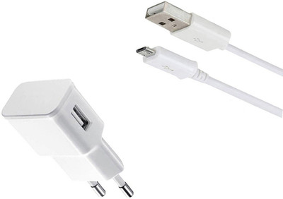 DAKRON Wall Charger Accessory Combo for HTC One(White)