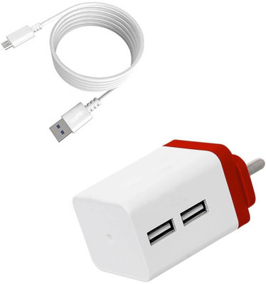 SARVIN Wall Charger Accessory Combo for Xiaomi Redmi Note 5 Pro(White)