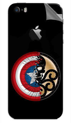 Snooky Apple iPhone 5s Mobile Skin(Multicolor)