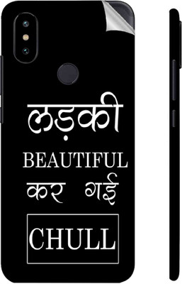 Snooky Mi A2 Mobile Skin(Multicolor)