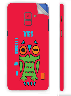 Snooky Samsung Galaxy A8 Plus Mobile Skin(Multicolor)