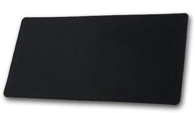 spincart Long XXL Gaming Mouse Pad, Stitched Edges Non-Slippery Rubber Base Mats with Smooth Surface, Thick Water Resistance for PC & Laptops (Black) Non Slip Base Mousepad(Black)