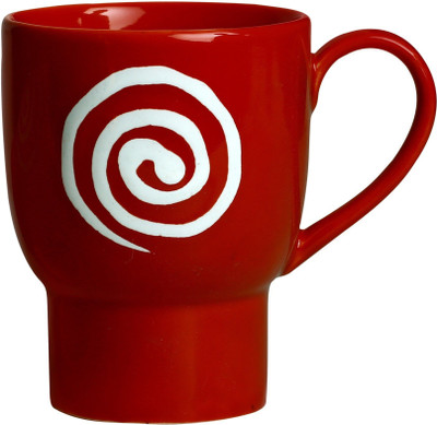 

caffeine coffee mug Ceramic Mug(400 ml), Red;white