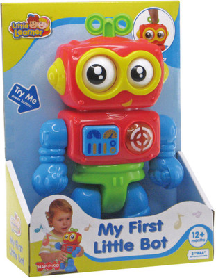 HAP-P-KID My First Little Bot introduction to Kid's very first Robot(Multicolor)
