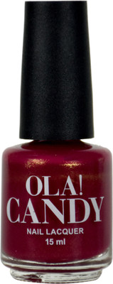 

Ola Candy Raspberry Bash Nail Paint Maroon