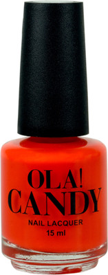 

Ola Candy Orange Bar Nail Paint Orange