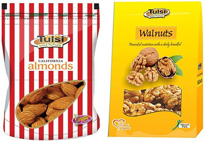 

Tulsi Walnut +Almonds Walnuts(400 g, Pouch)