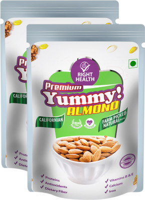 

Yummy Premium Badam / Almonds(500 g, Pouch)