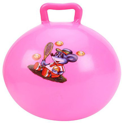 

Tickles Pink Jumping Ball (Inflatable Space Hopper, Jumping Ball, Ride-on Bouncy Ball)(Pink)