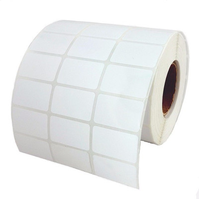 Avery Barcode labels stickers Premium Quality 70 mm x 30 mm | 1 up | 1 inch core | 2000 labels per roll x 3 rolls = 6000 labels Permanent Adhesive Paper Label(White)