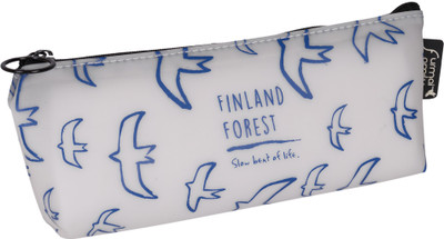 

Enwraps Animal Animal Art Canvas Pencil Box(Set of 1, Multicolor)