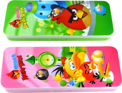 

Saamarth Impex Games Cartoon Art Plastic Pencil Boxes(Set of 2, Multicolor)