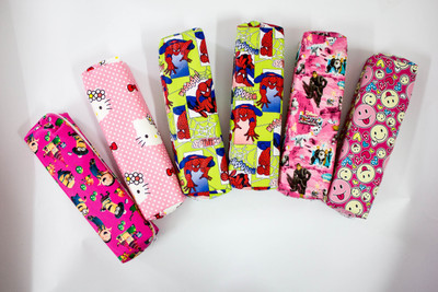 

Shopkooky Perfect to Use Slim Mixed Printed Random Cartoon Pouches for Kids return gifts /gifts online - Pack of 6 Art Plastic Pencil Boxes(Set of 6, Multicolor)