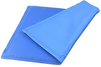 

Goofy Tails High Comfort Pet Self Cooling Mat, Bed Cooler, Pressure Activated Cool Gel for All Weather, Non Toxic Small Soft Pad for Dogs & Cats Blue - (40 X 50 cms) Dog Pet Mat