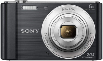 

Sony Cybershot DSC-W810/B 20.1MP Digital Camera Memory card 16GB (Black) + Bag Point and Shoot Camera(20.1 MP, 6 Optical Zoom, 48 X Digital Zoom, Black)