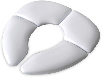 

SYGA Set of 1 Traveller Folding Padded Toilet Seat Portable Kids Toilet Seat Potty Seat(White)