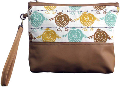 

Dekor World Multi Owl Cotton Printed Multi Utility Pouch Pouch(Multicolor)