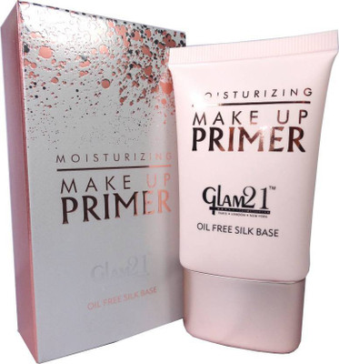 

Glam 21 Moisturizing Make Up Oil Free Silk Primer - 30 ml(Pink)