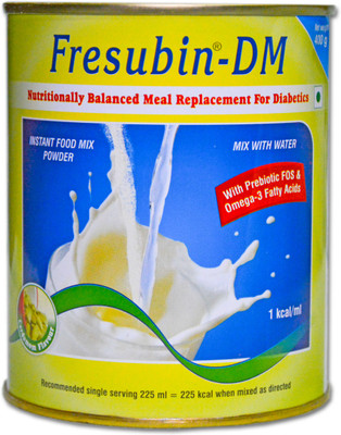 

FRESENIUS KABI Fresubin-DM, Nutritionally Balanced Meal Replacement Diabetics Powder, 400gm Whey Protein(400 g, Vanilla)