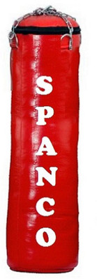 

SPANCO 7.0 Feet Long, SRF - STANDARD Material, Red Color, Filled with Hanging Chain Hanging Bag(7.0, 84 kg)