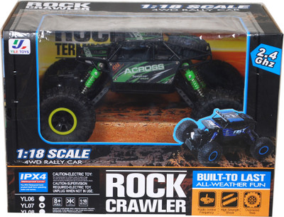 

Fancy Soft Off Road Monster Racing Car, Remote Control(Green)